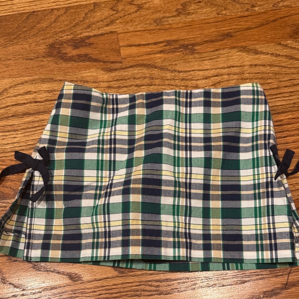 The Beaufort Bonnet Company plaid skort size 3